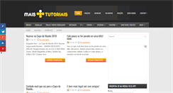 Desktop Screenshot of maistutoriais.com